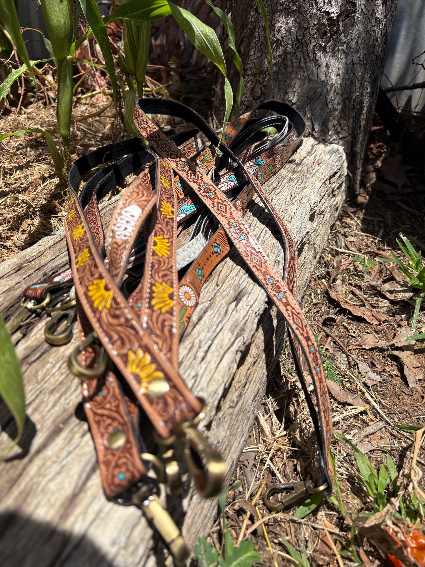Turquoise Aztec Lanyard