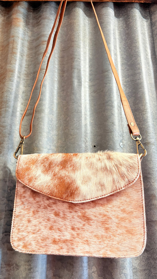 Cowhide Crossbody Bag