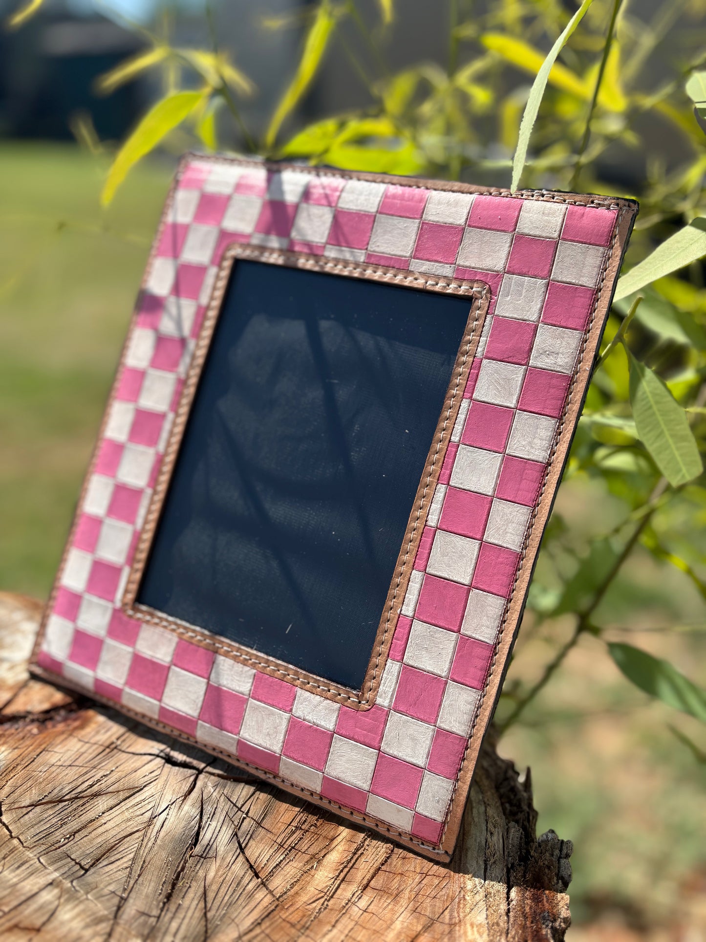 Tooled Leather Photo Frames – 4x6” Display