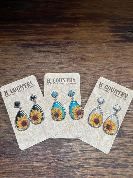 Sunflower Skies Earrings
