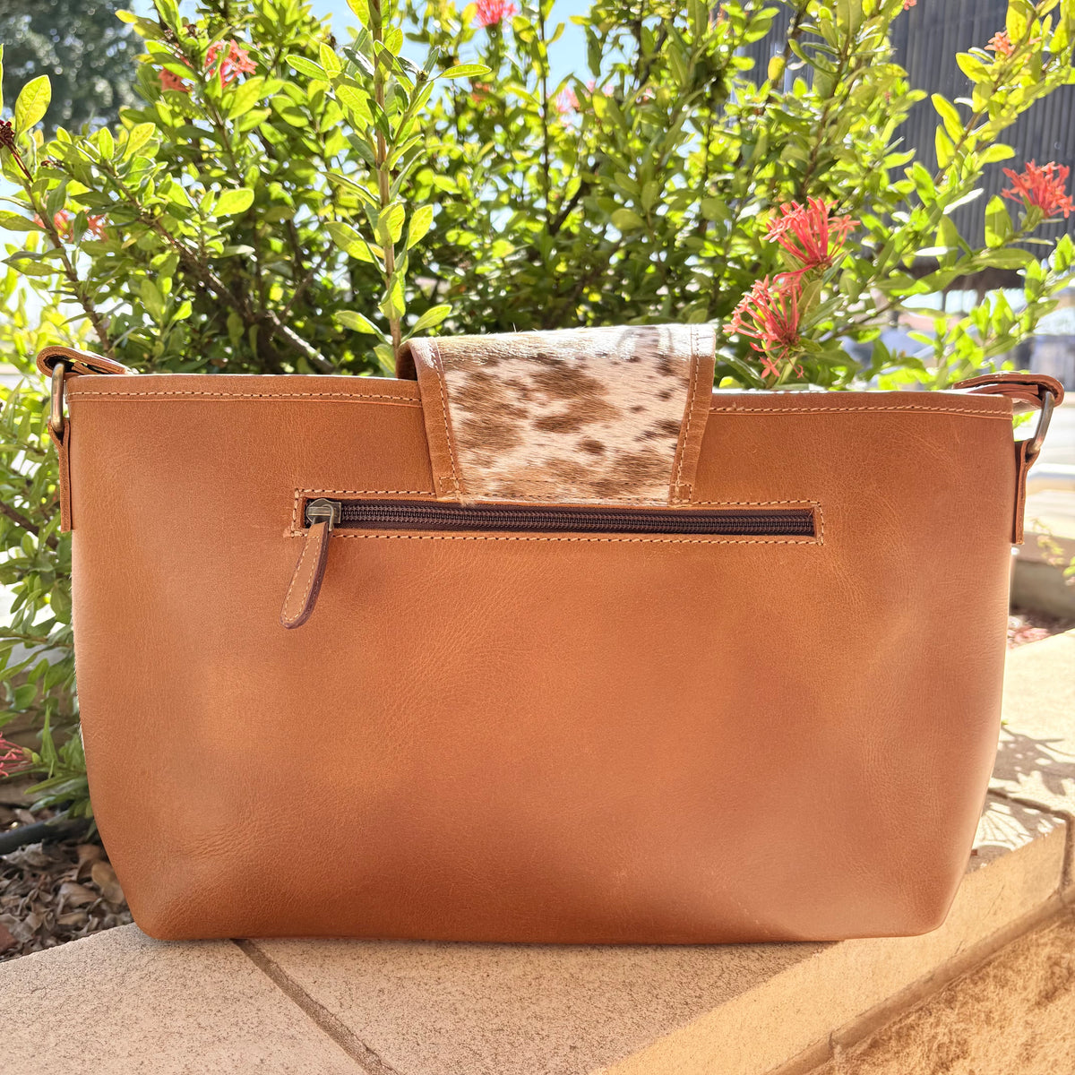 Cowhide Pram Caddy