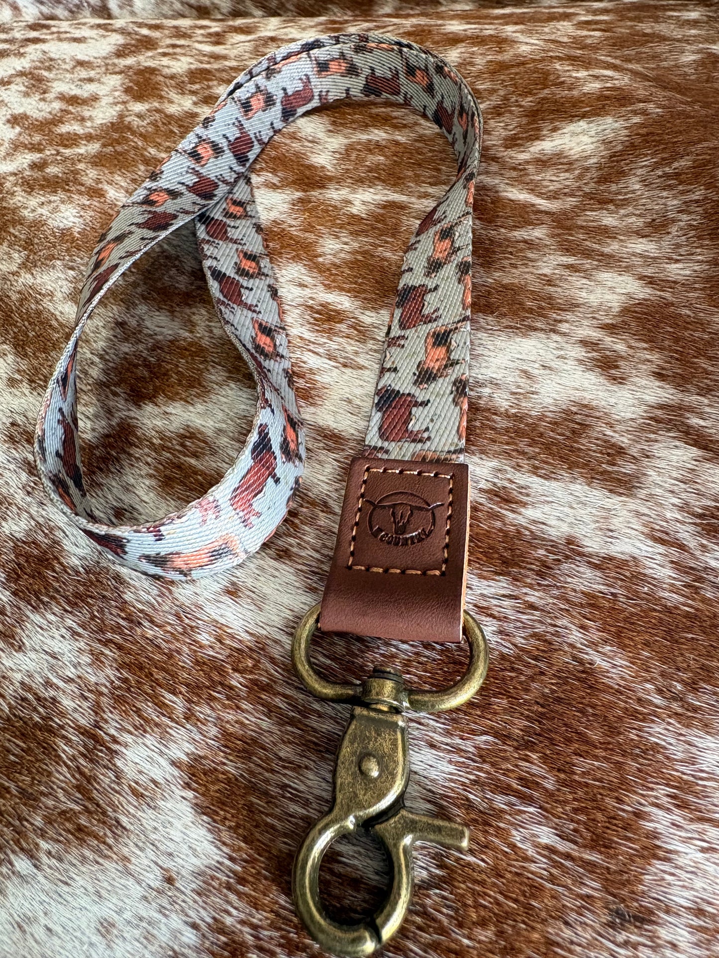 K Country Patterned Lanyards