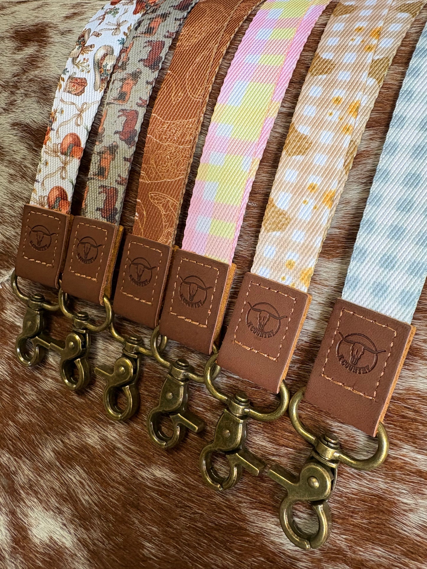 K Country Patterned Lanyards