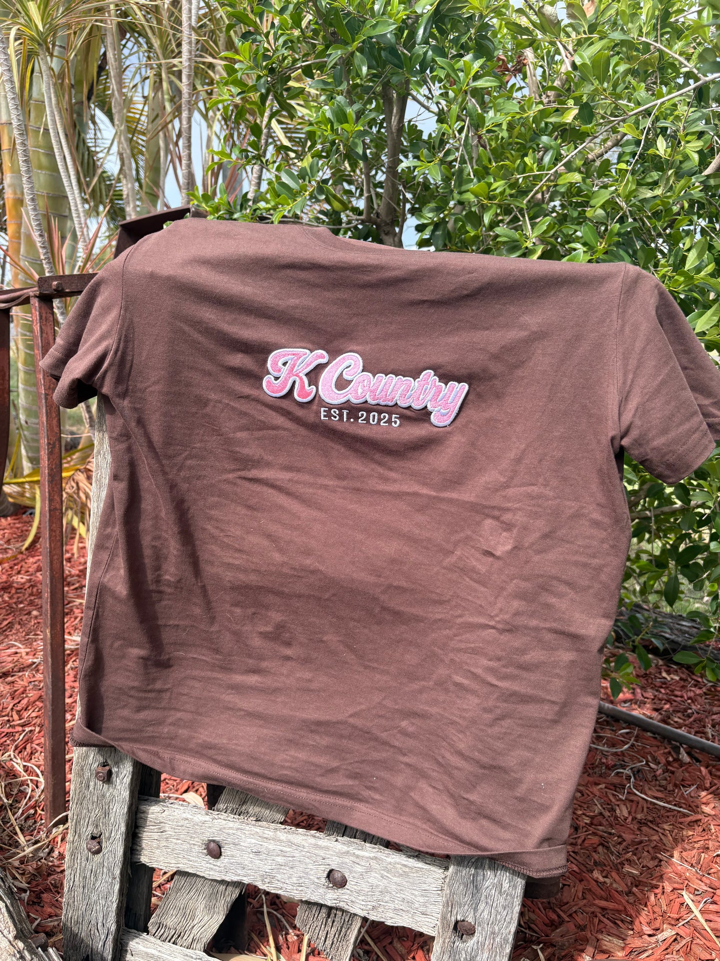 Retro Embroidered Tee