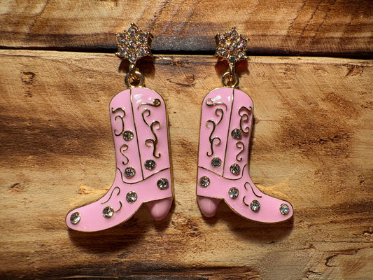 Enamel Boots