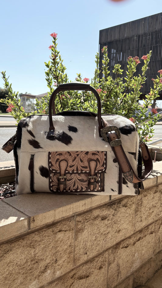 The Legacy Cowhide Travel Bag