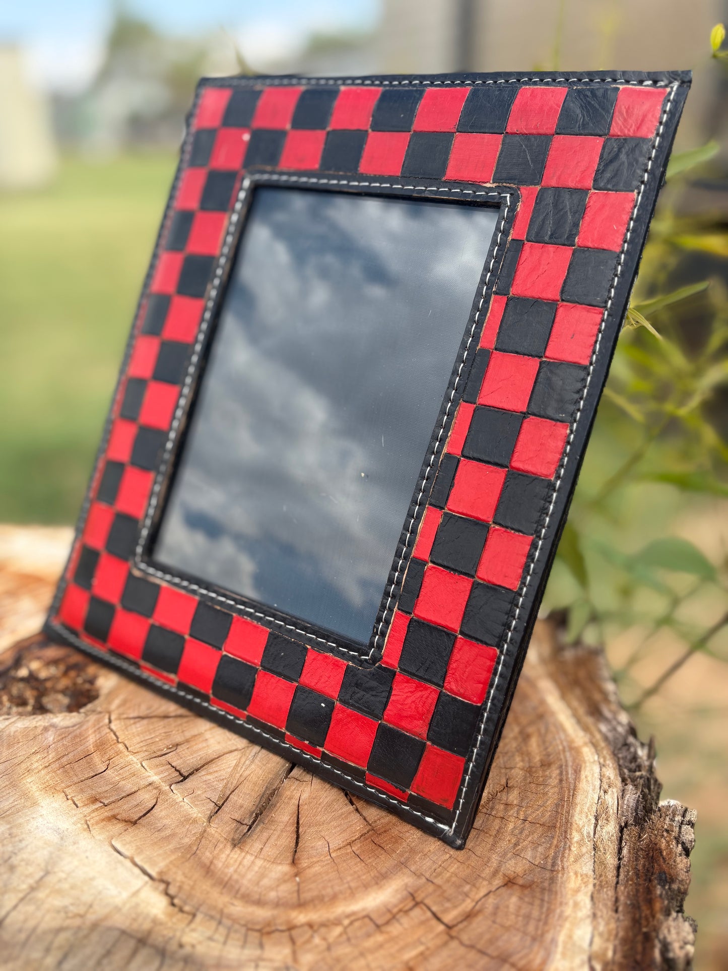 Tooled Leather Photo Frames – 4x6” Display