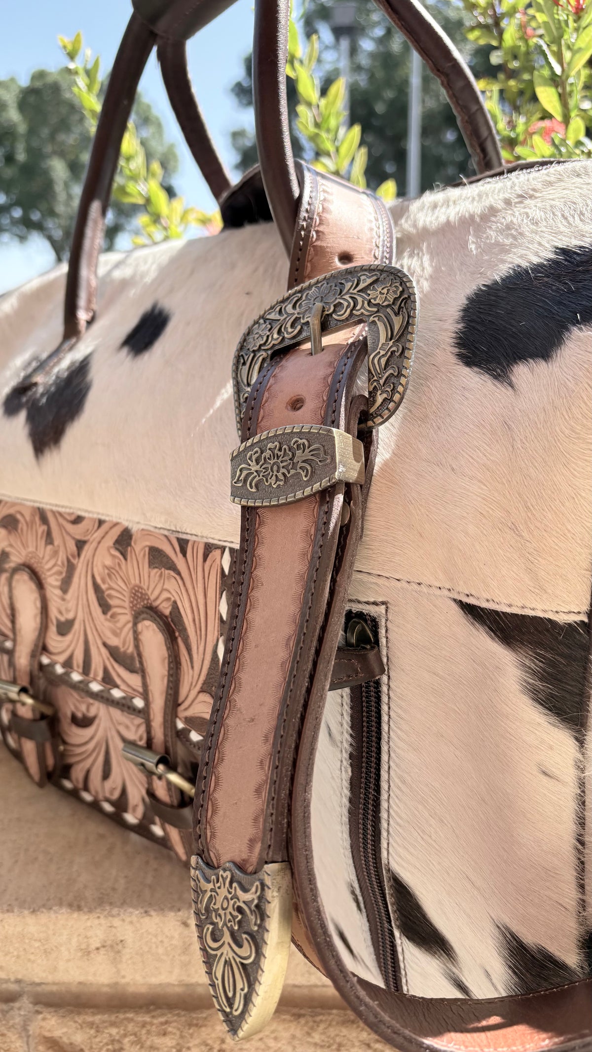 The Legacy Cowhide Travel Bag