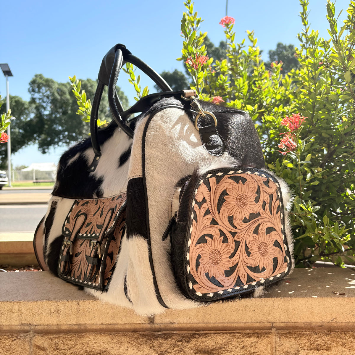 The Legacy Cowhide Travel Bag