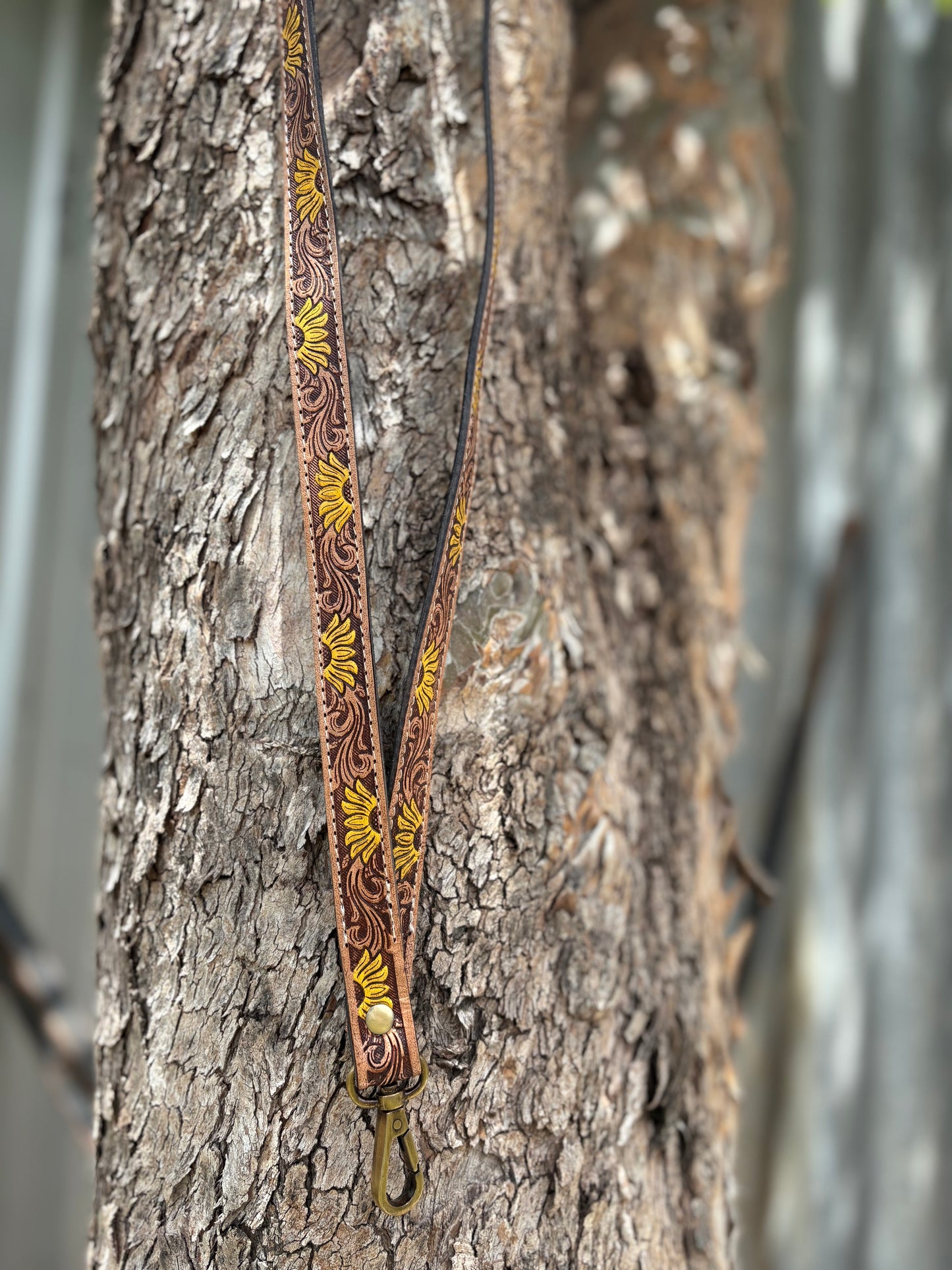 Sunflower Lanyard