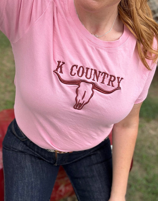 K Country Tee (Pink)