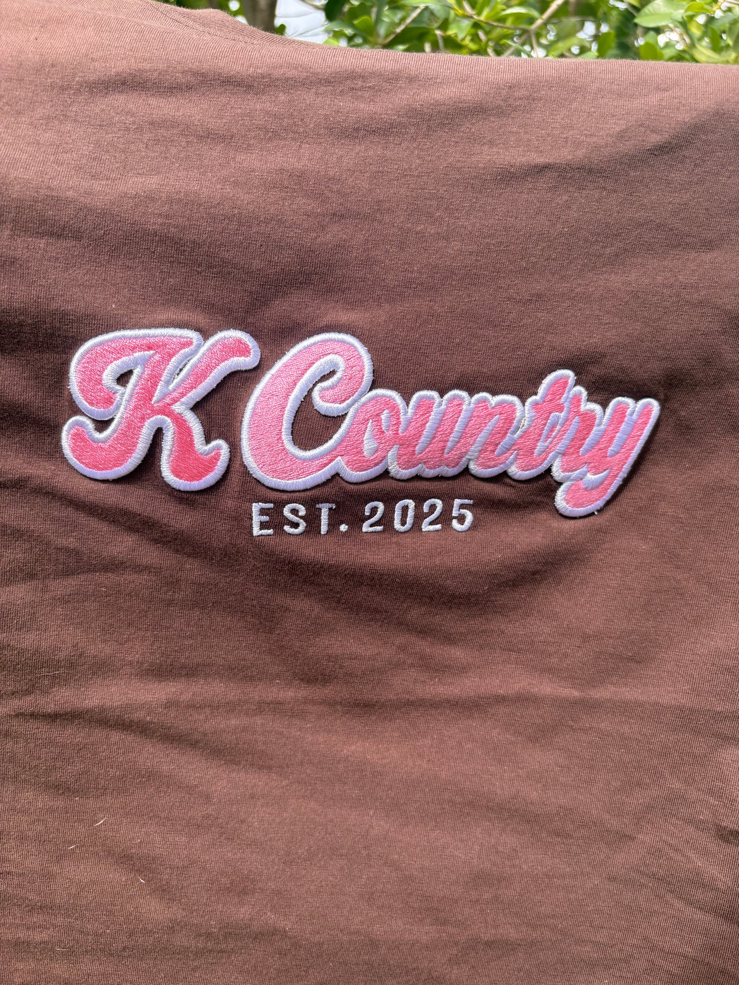 Retro Embroidered Tee