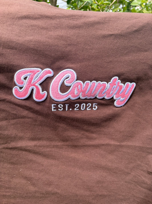 Retro Embroidered Tee