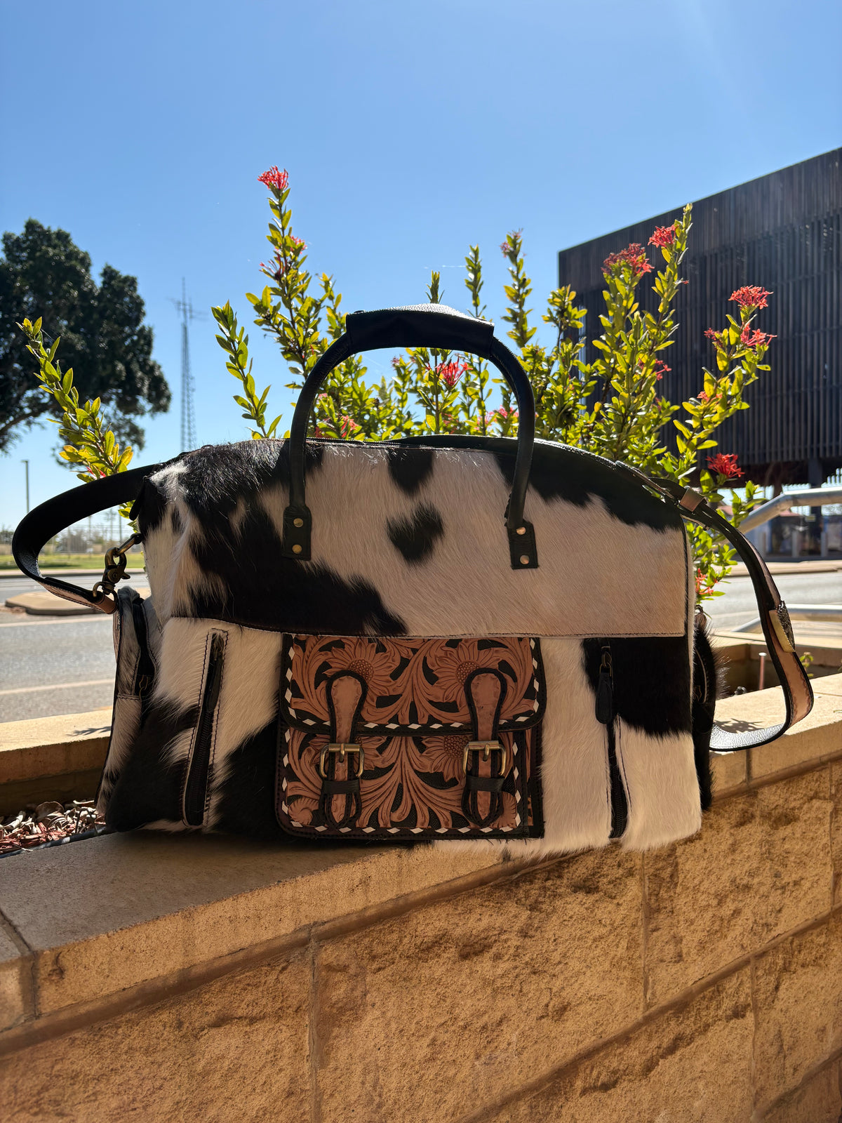 The Legacy Cowhide Travel Bag