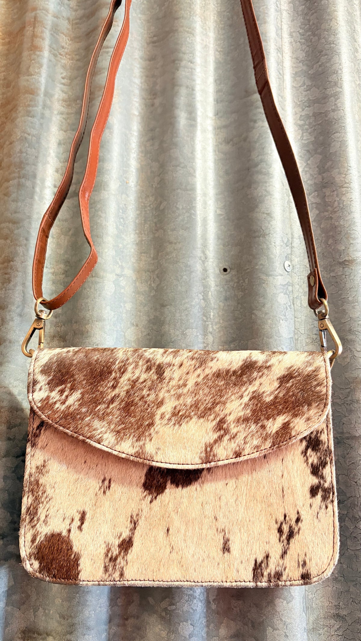 Cowhide Crossbody Bag
