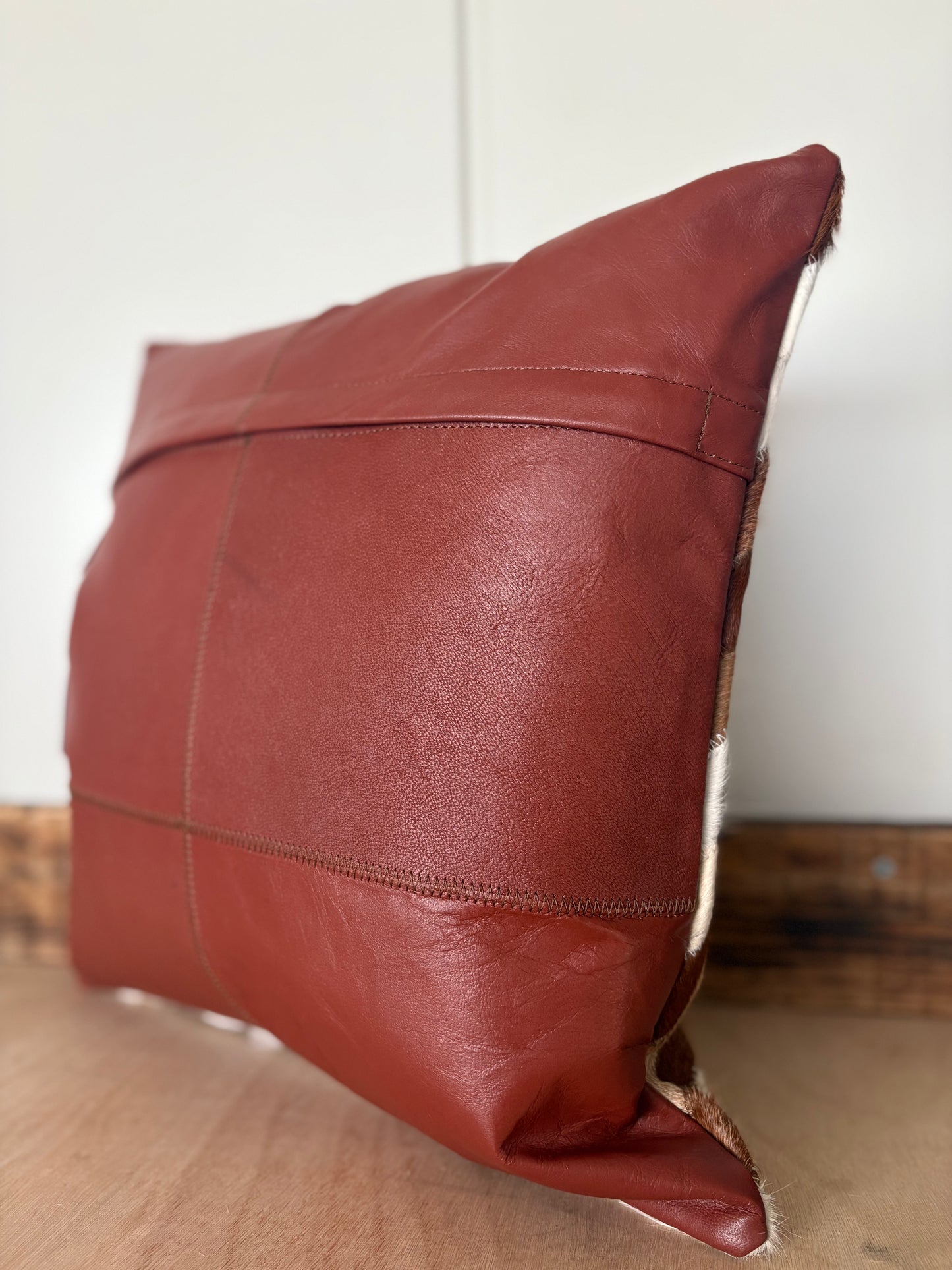 Chevron Patchwork Cushion Cover (16x16”)