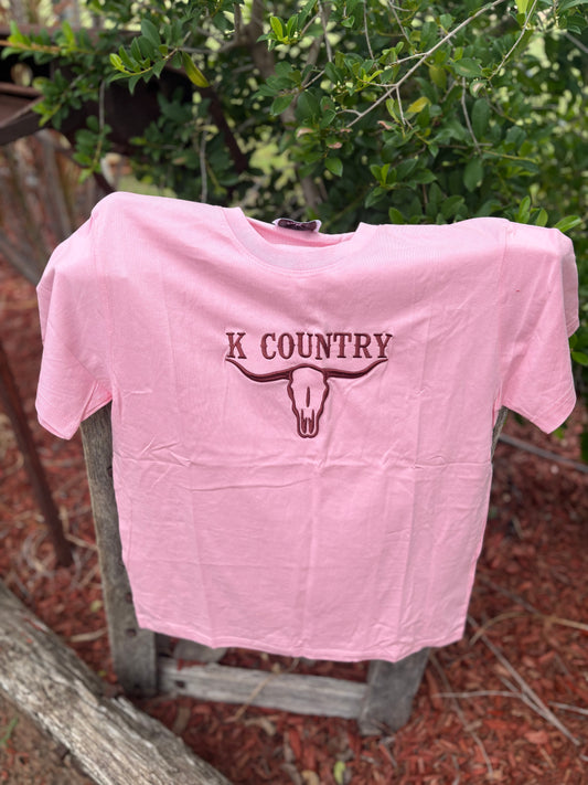 K Country Tee (Pink)