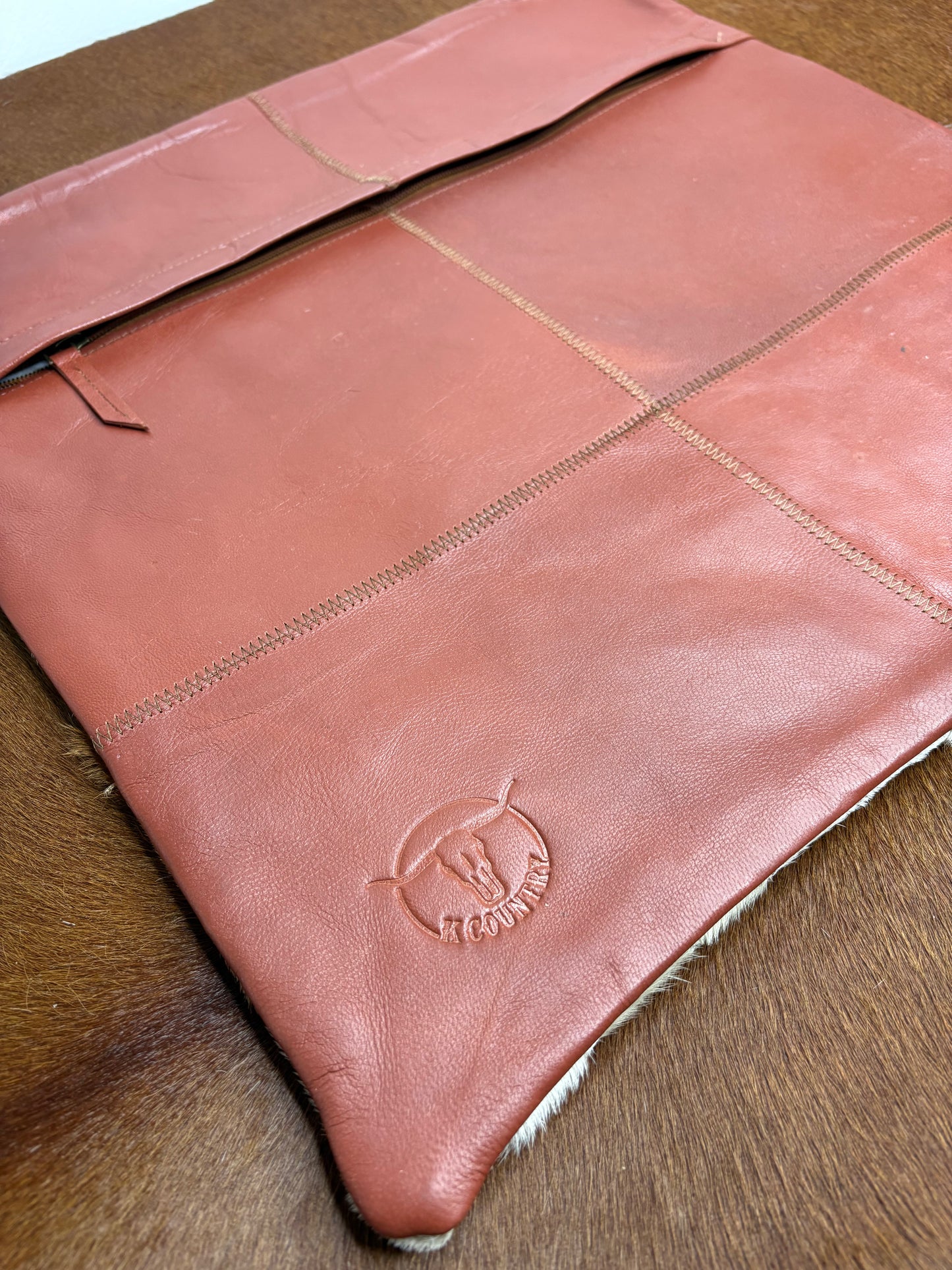 Chevron Patchwork Cushion Cover (16x16”)