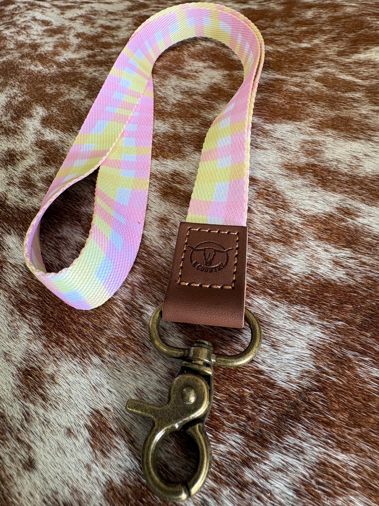 K Country Patterned Lanyards