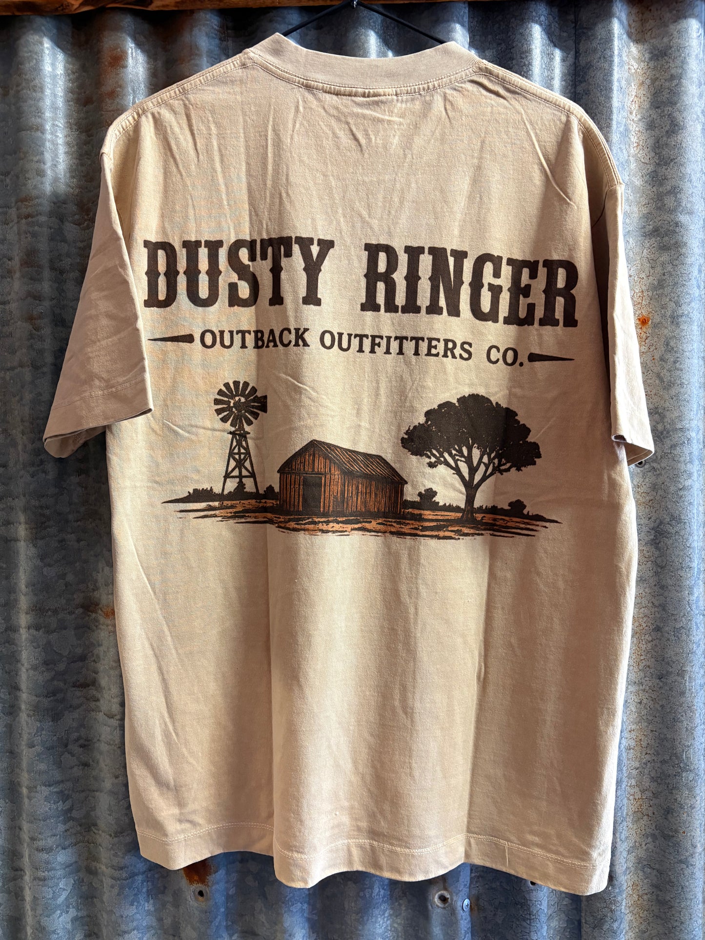 Dusty Ringer - Acid Wash Oversized Tee