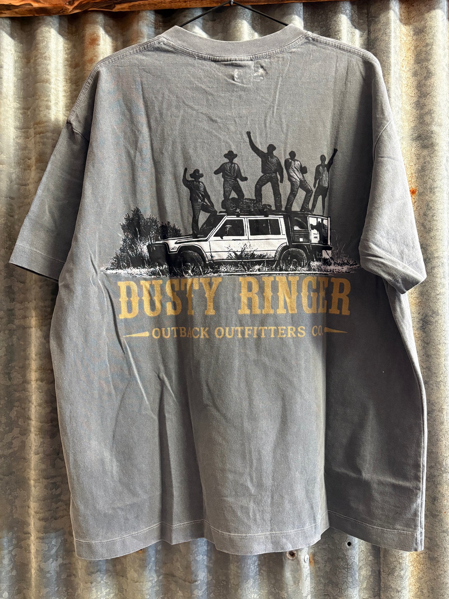 Dusty Ringer - Acid Wash Oversized Tee