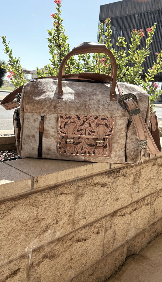 The Legacy Cowhide Travel Bag