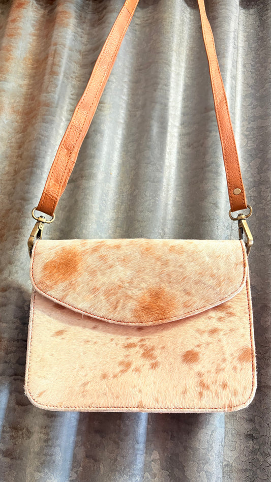 Cowhide Crossbody Bag