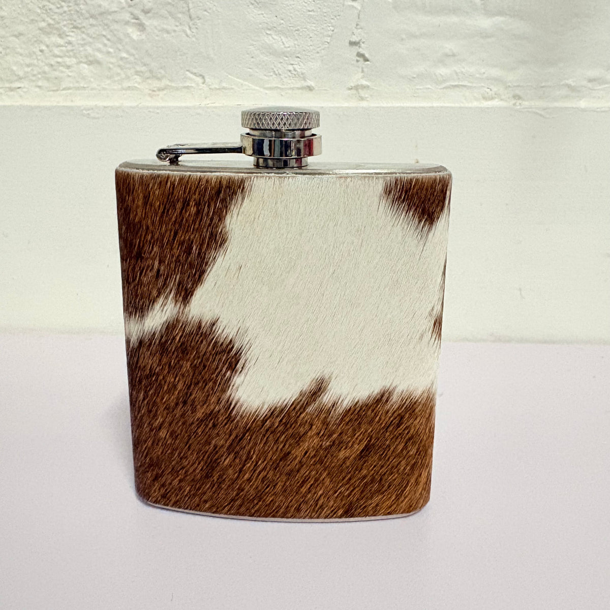 Cowhide Hip Flask