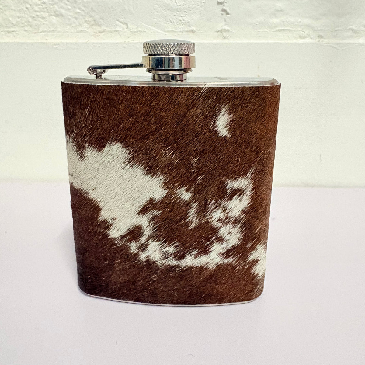 Cowhide Hip Flask